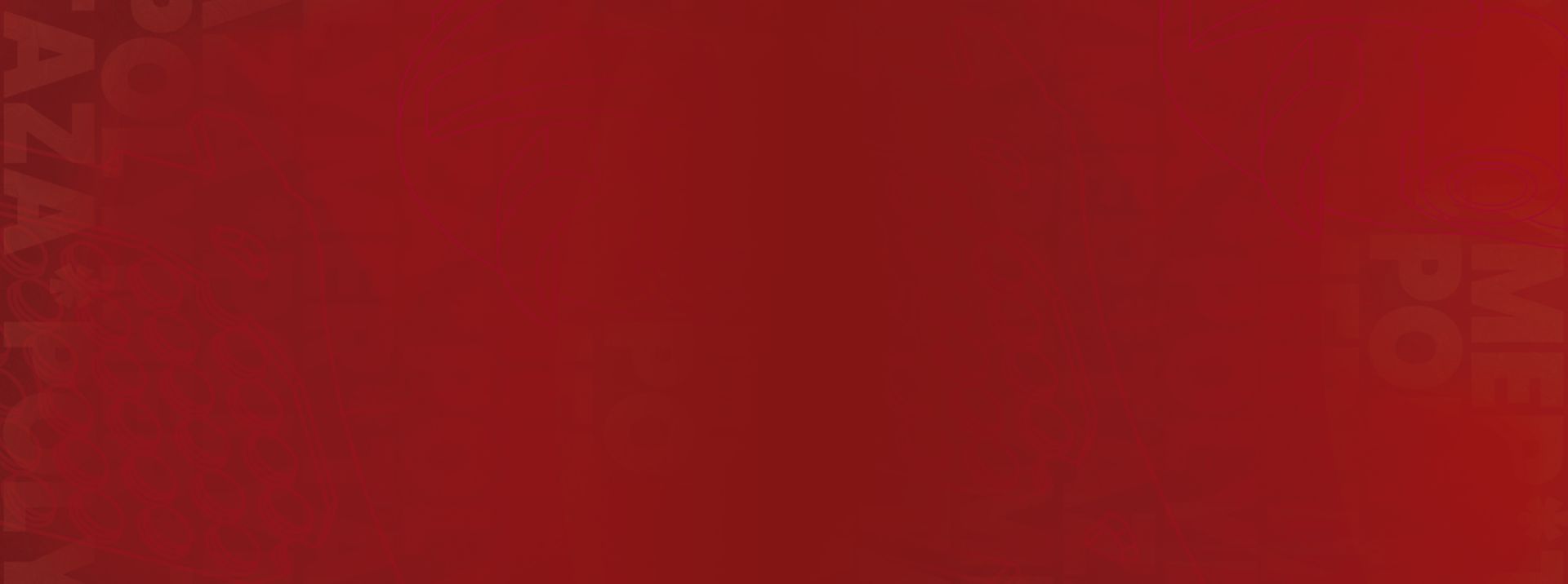 Fondo de marca rojo con el logo y el nombre de Taza Polymer, parte de la identidad visual de la empresa.