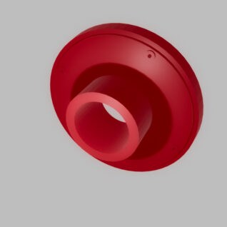 Alternative view of Plato Succión Tipo Ash - 125 MCC