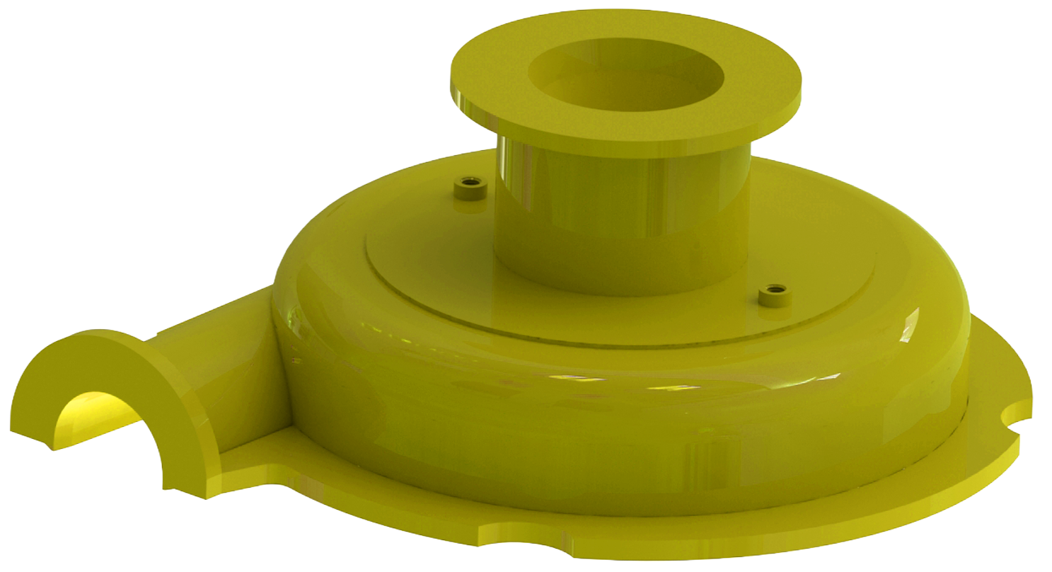 Laina Succión Tipo Warman 4x3