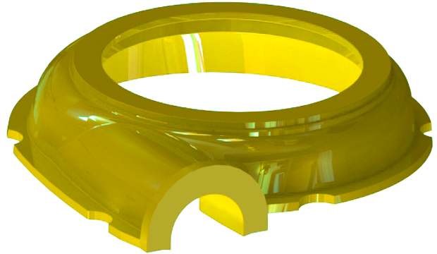 Laina Succión Tipo Warman 8x6