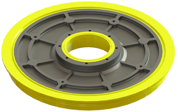 Plato Motriz Tipo Warman - 250 MCR