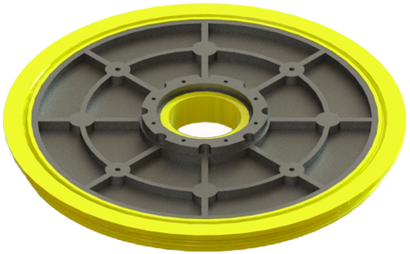 Plato Motriz Tipo Warman - 350 MCR