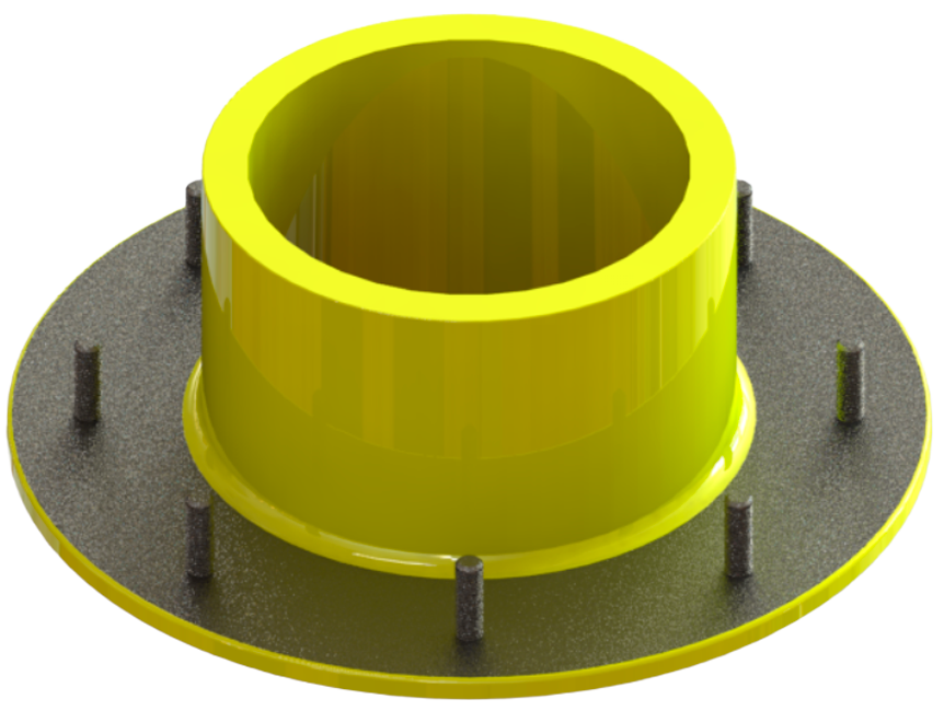 Plato Succión Tipo Ash - 125 MCC