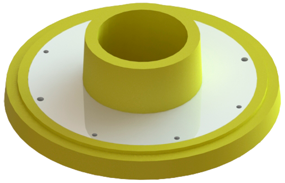 Plato Succión Tipo Ash - 150 MCC