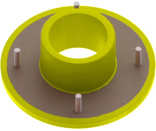 Plato Succión Tipo Metso - 150 HR