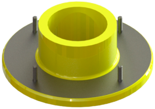 Plato Succión Tipo Metso - 250 HR