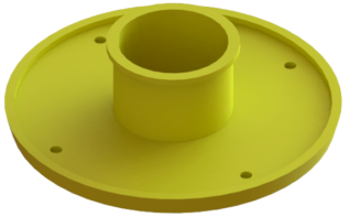 Plato Succión Tipo Warman 10x8