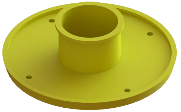 Plato Succión Tipo Warman 10x8