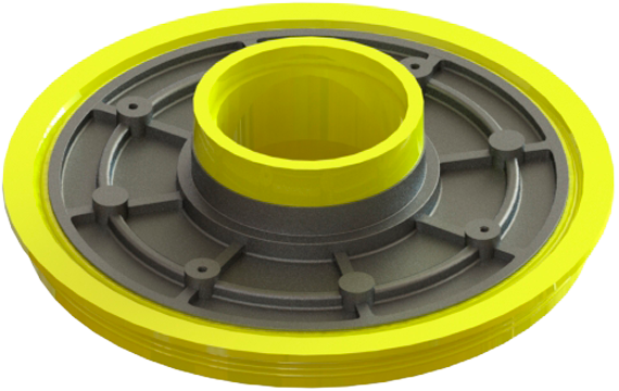 Plato Succión Tipo Warman - 350 MCR