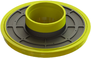 Plato Succión Tipo Warman - 550 MCR