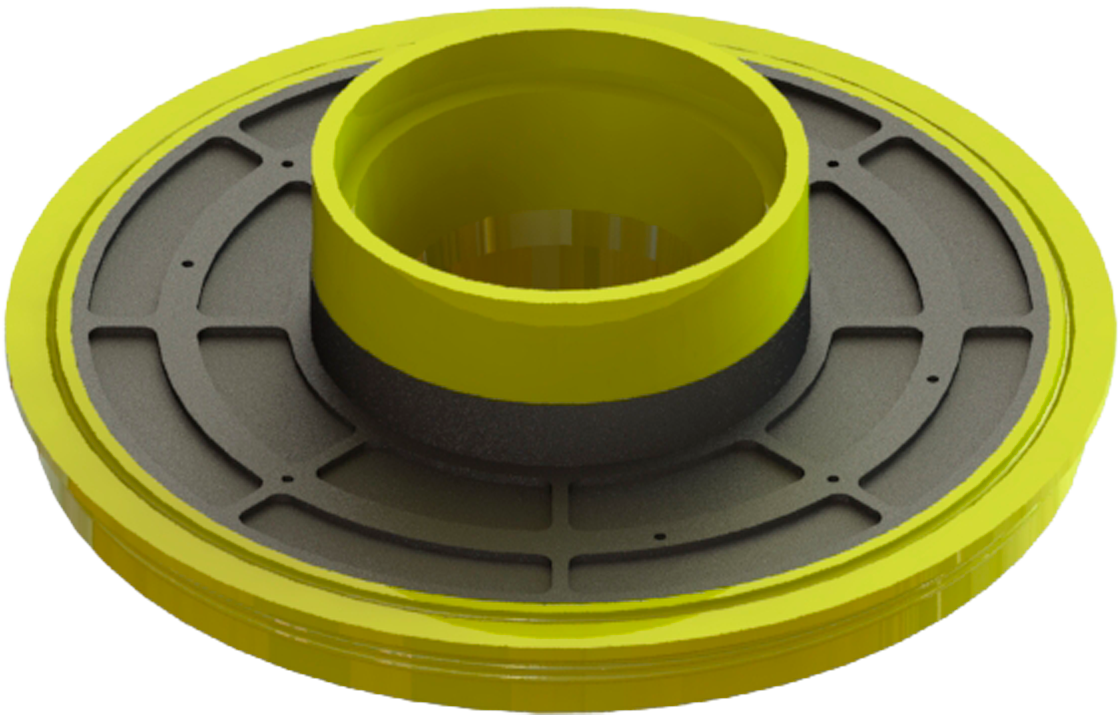 Plato Succión Tipo Warman - 550 MCR