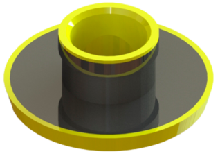 Plato Succión Tipo Warman 6x4