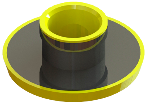 Plato Succión Tipo Warman 6x4