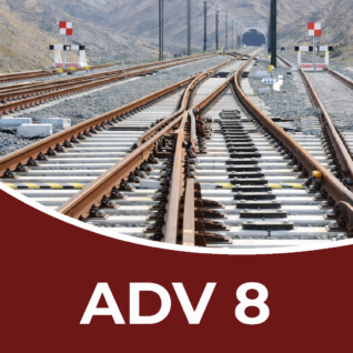 Aparato de Vía No 8